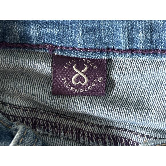 NYDJ Women’s Size 6 Ankle Cuffed Straight Leg Light Wash‎ Jeans - Picture 6 of 8